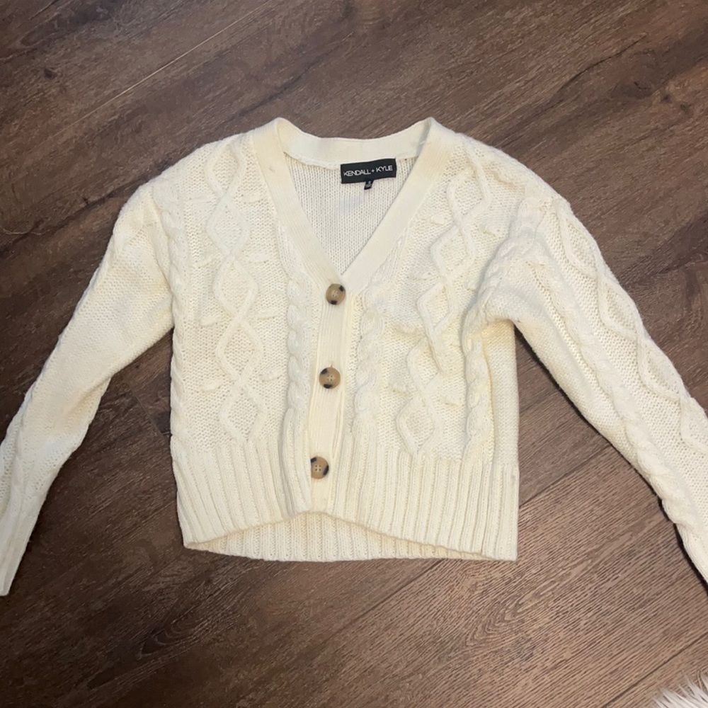 Button up sweater